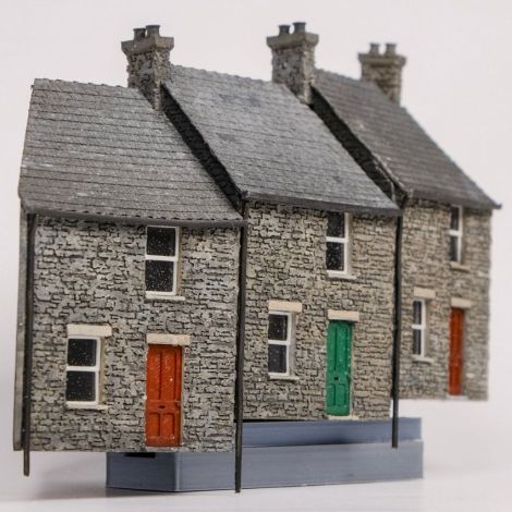 Fertige H&auml;userzeile