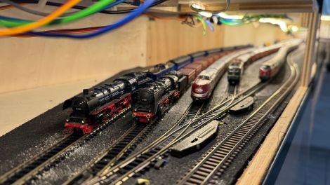 Vorher: Ausfahrt Schattenbahnhof 2