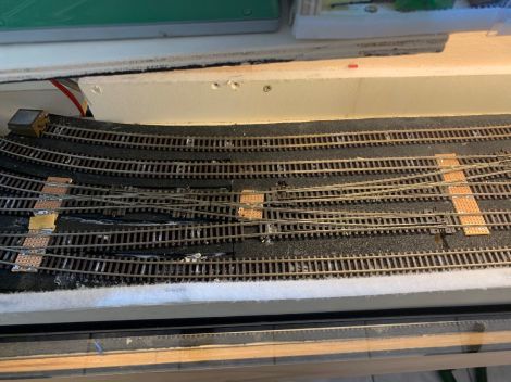 Vorher: Trennungsbahnhof links