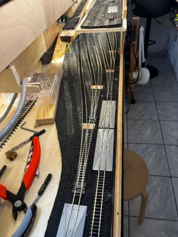 Nachher: Ein- und Ausfahrt Schattenbahnhof 2