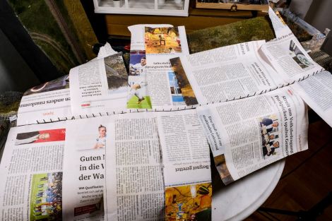 Abklebeaktion, die ich mir h&auml;tte sparen k&ouml;nnen