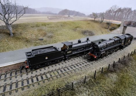 So leer pr&auml;sentierte Sich der Bahnsteig noch vor den Arbeiten von Teil 12.